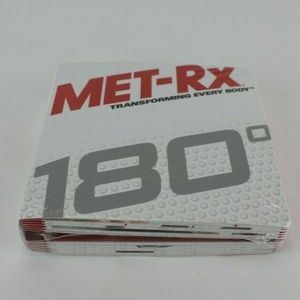 MET-RX 180 ~ TRANSFORM YOUR BODY (WORKOUT) ~ 12 DVD SET BRAND NEW SEALED